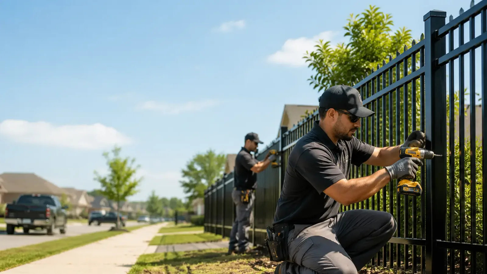 Metal Fence Installation in Strongsville, OH